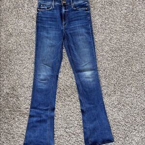MOTHER High Waisted Runaway Flare Jeans Size 29 Original Length